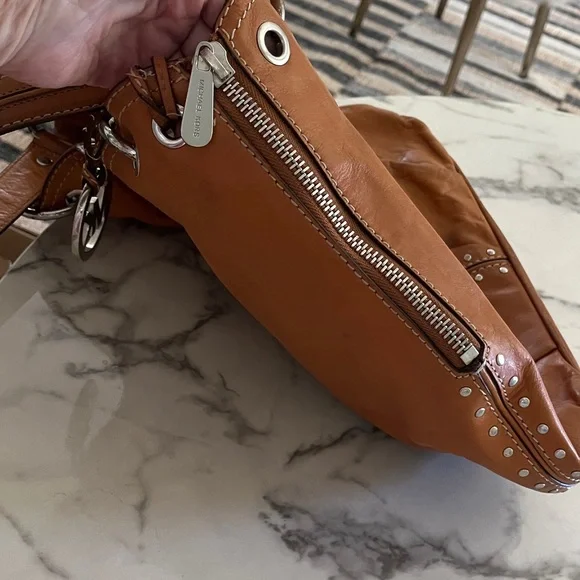 Michael Kors Brown Leather Shoulder Bag - Picture 4 of 16